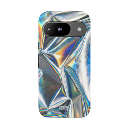 Metallic Case | Coque résistante double protection anti-choc - Effet Métallique