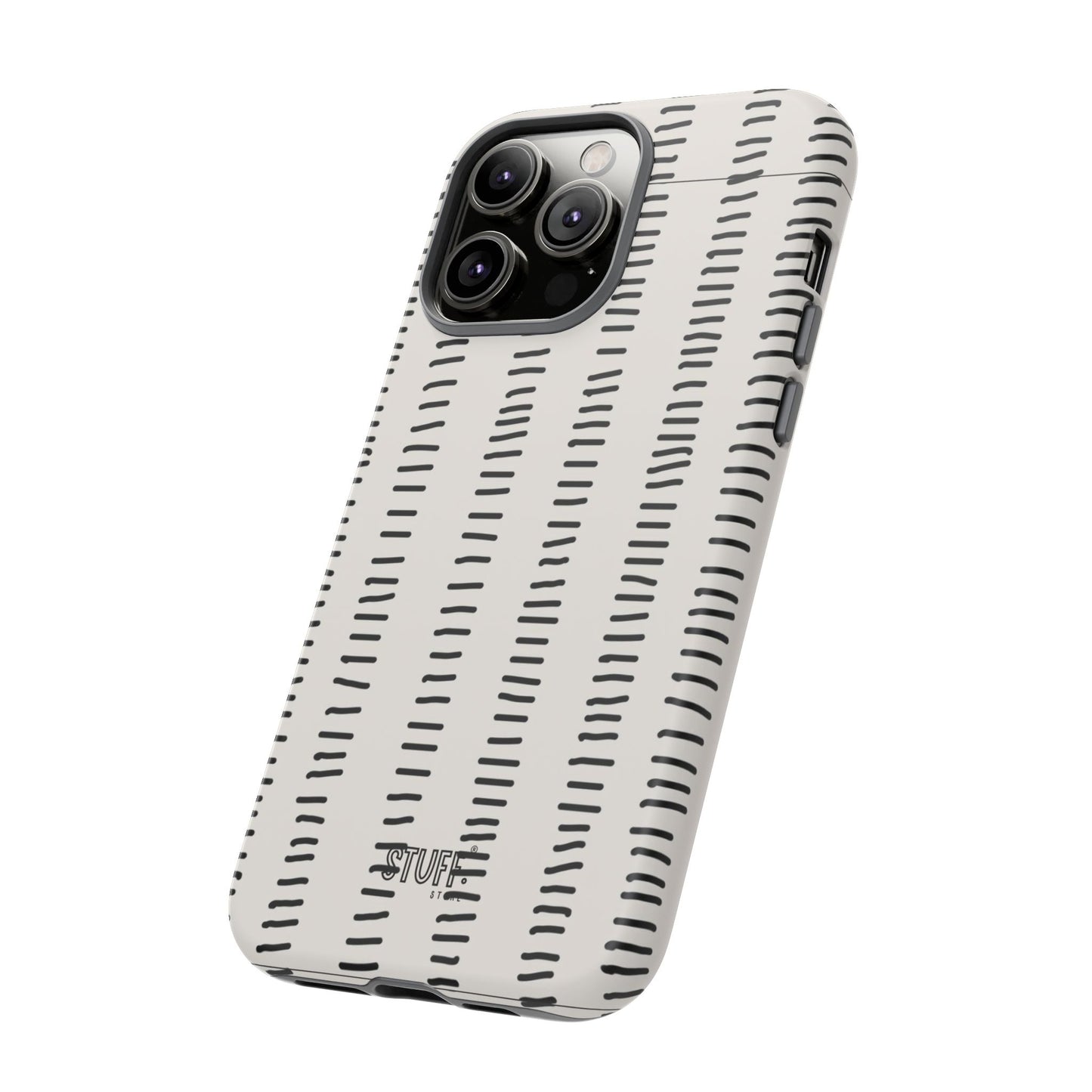 Striped Case | Coque résistante double protection antichoc - Design Minimaliste