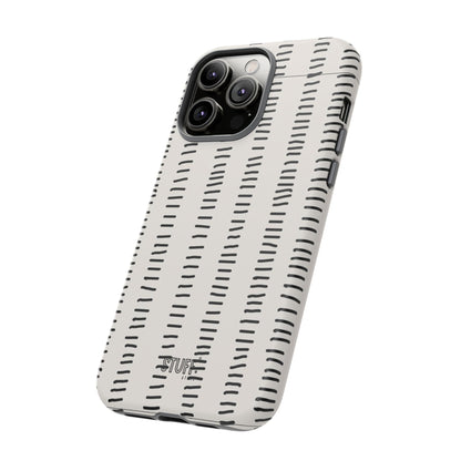Striped Case | Coque résistante double protection antichoc - Design Minimaliste