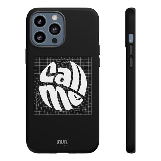 Call Me Case | Coque résistante double protection - Noir Effet Mat