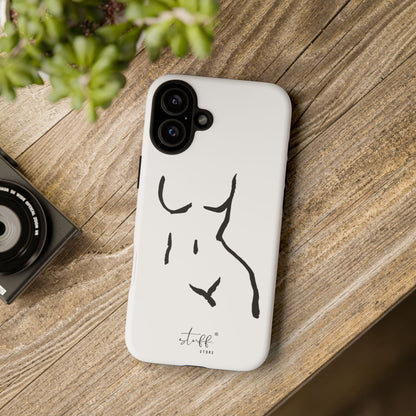 The Curve Case | Resistant double protection shell with Minimalist Design by Women