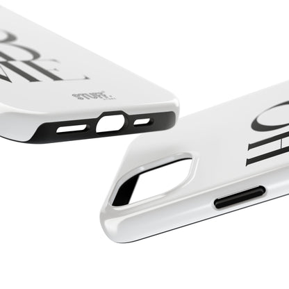 Hold Me | Coque résistante et durable avec Design épuré Monochrome
