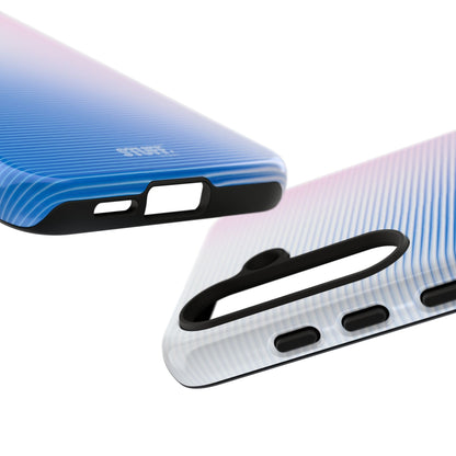 Gradient Case | Coque résistante double protection anti-choc - Dégradé Bleu & Rose