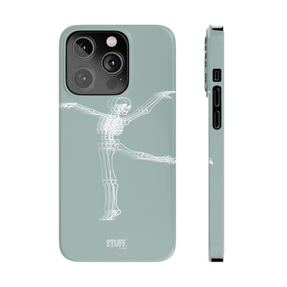 Bone-a-Rina | Coque slim durable et anti-chocs avec Design de Squelette Ballerine