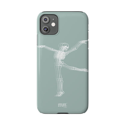 Bone-a-Rina | Coque slim durable et anti-chocs avec Design de Squelette Ballerine