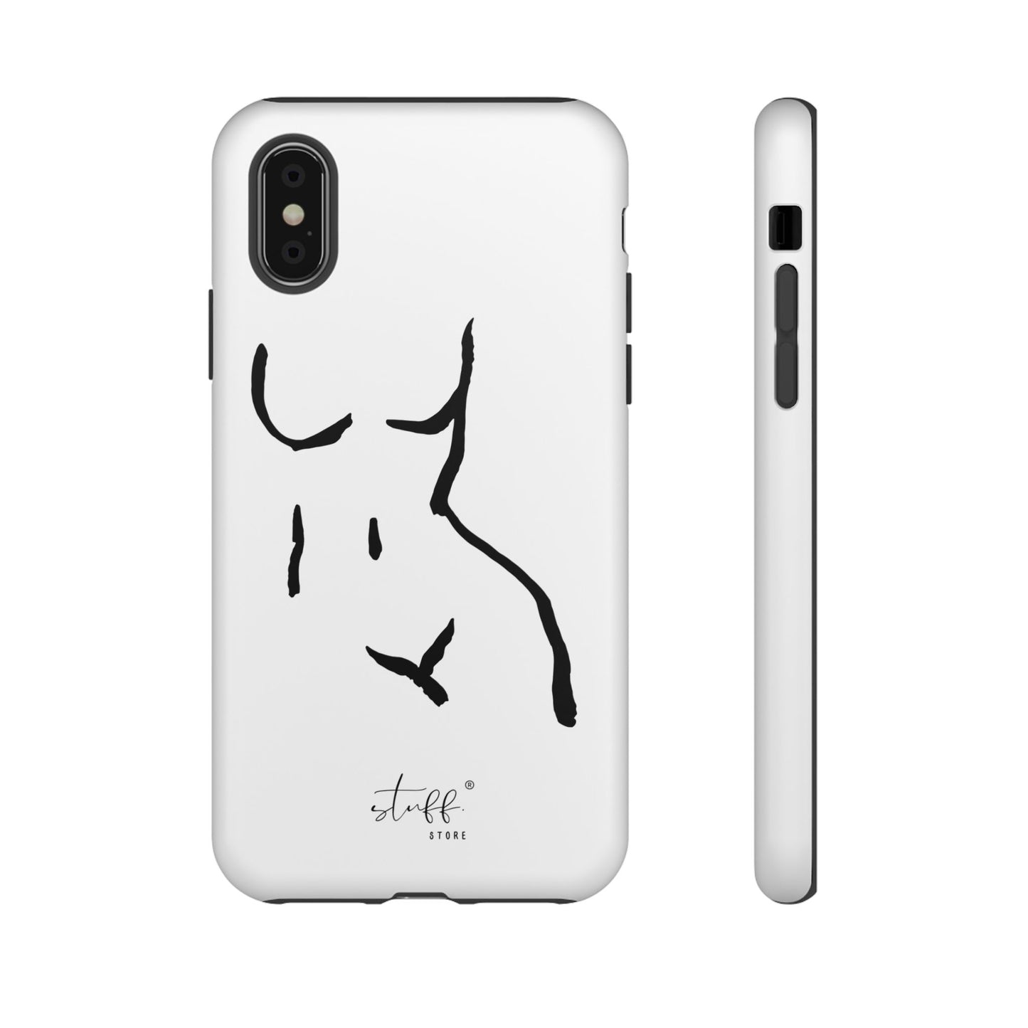 The Curve Case | Resistant double protection shell with Minimalist Design by Women