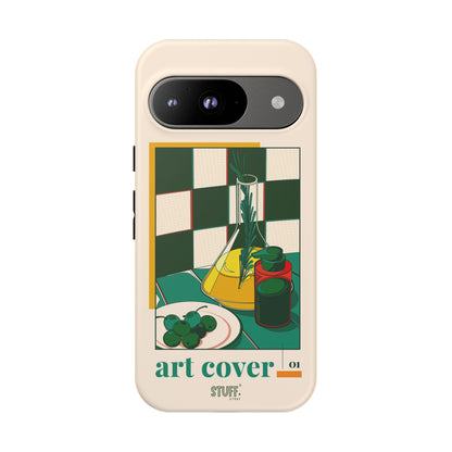 Olio d'Amore Case | Coque résistante double protection avec Design artistique Rétro