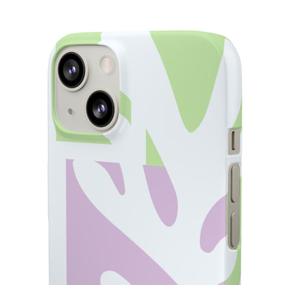 Natura Case | Coque snap légère et résistante avec Design Floral inspiration Matisse