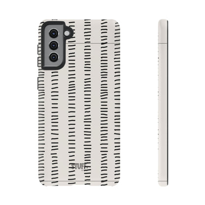 Striped Case | Coque résistante double protection antichoc - Design Minimaliste