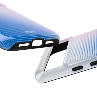 Gradient Case | Coque résistante double protection anti-choc - Dégradé Bleu & Rose