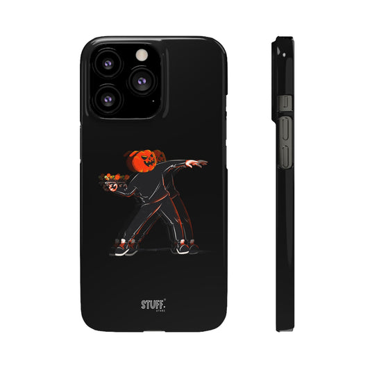 Pumpksy | Coque snap légère et résistante inspiration Banksy – Noir