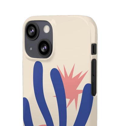 Botanica Case | Coque snap légère et résistante avec Design Floral inspiration Matisse