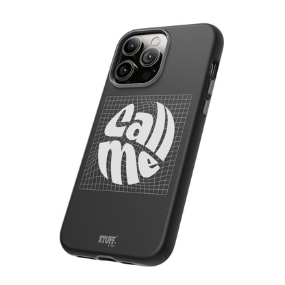 Call Me Case | Coque résistante double protection - Noir Effet Mat