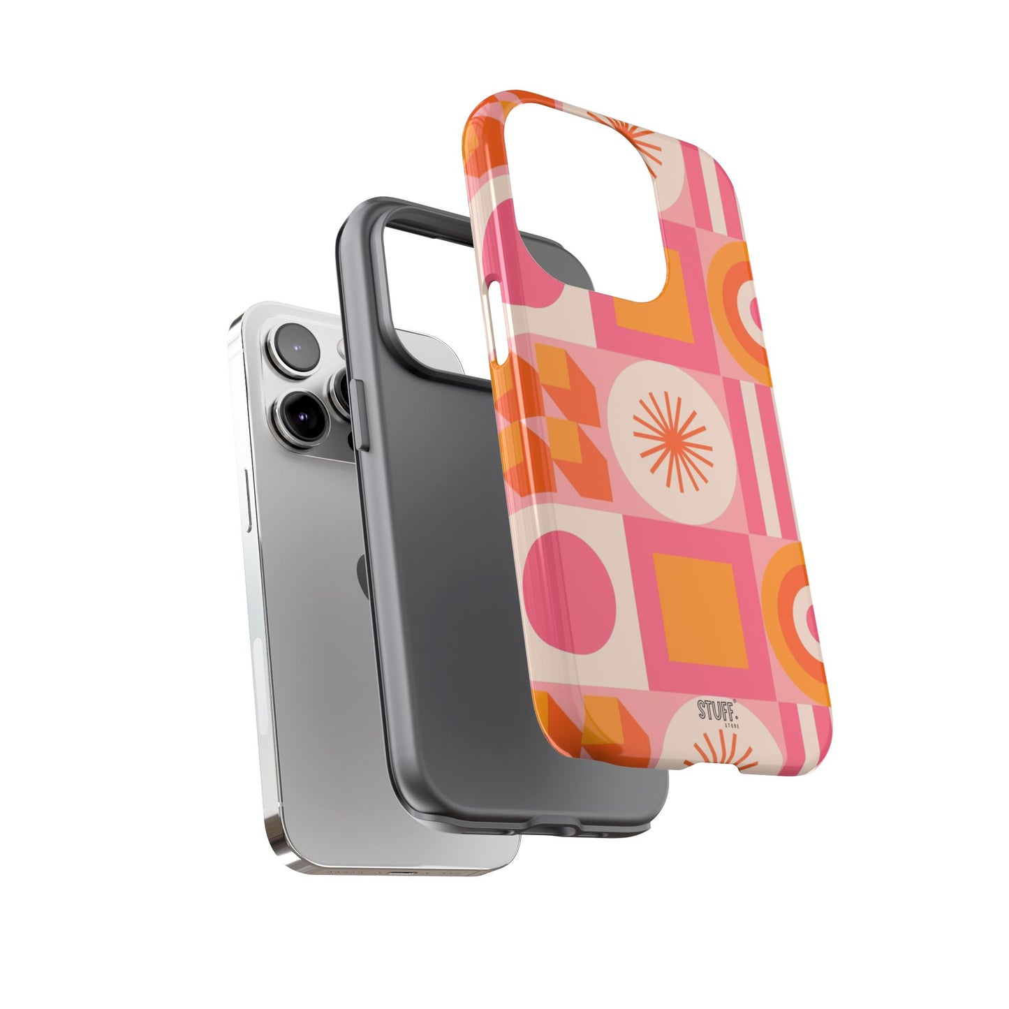 Stella Case | Coque résistante double protection avec Design coloré Rétro