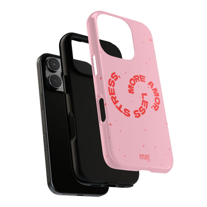 More Amor Case | Coque résistante double protection avec phrase Bienveillante