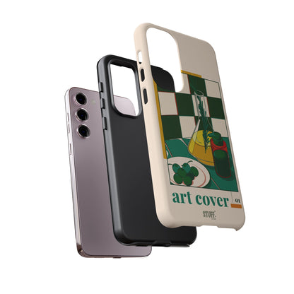 Olio d'Amore Case | Coque résistante double protection avec Design artistique Rétro