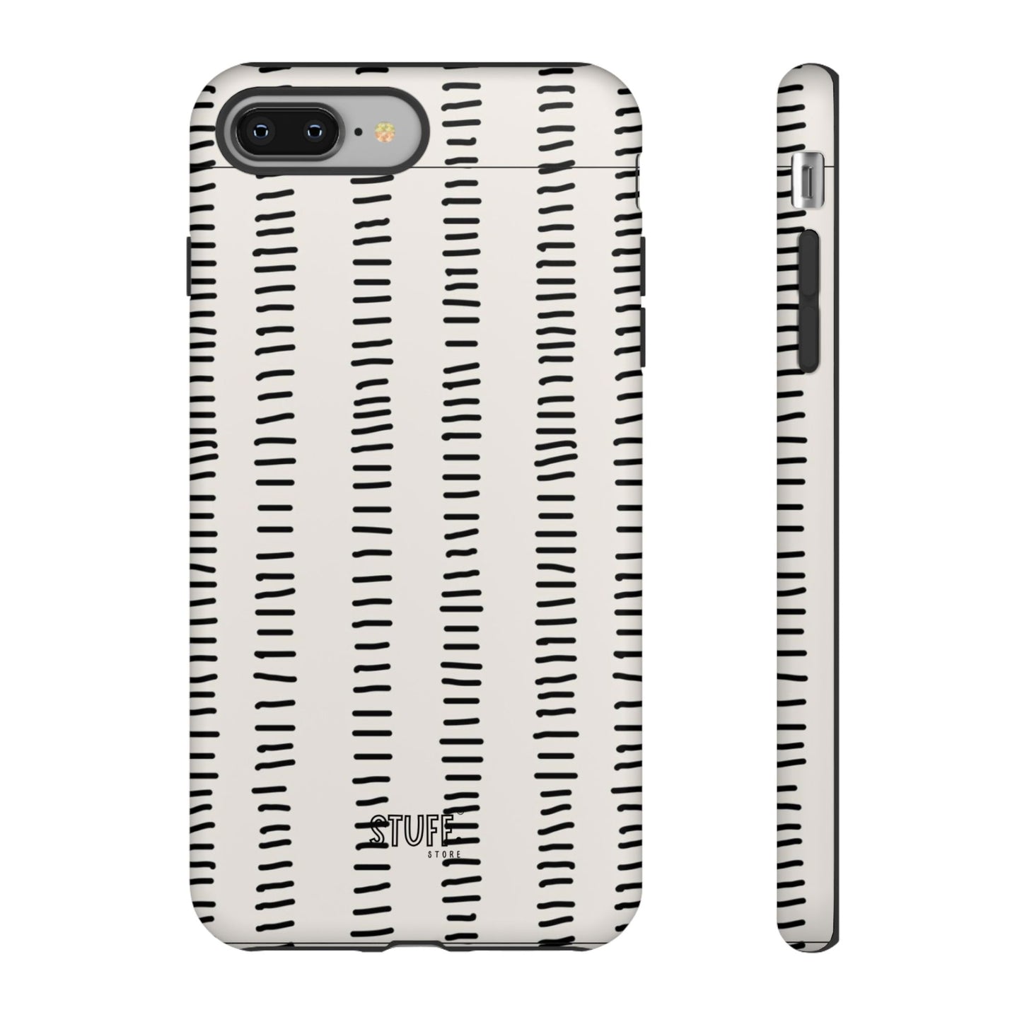 Striped Case | Coque résistante double protection antichoc - Design Minimaliste