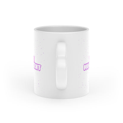 eres una taza con forma de corazón