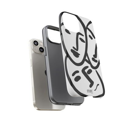 Les Trois Visages | Coque résistante double protection — inspiration Matisse