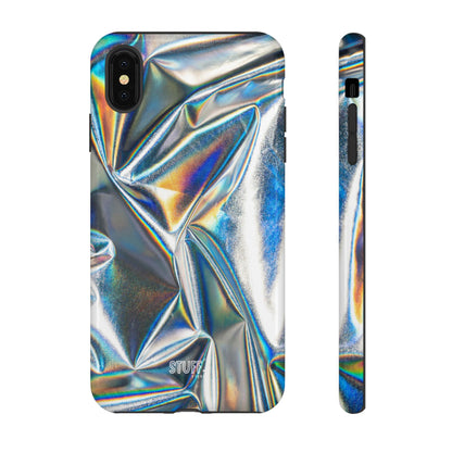 Metallic Case | Coque résistante double protection anti-choc - Effet Métallique