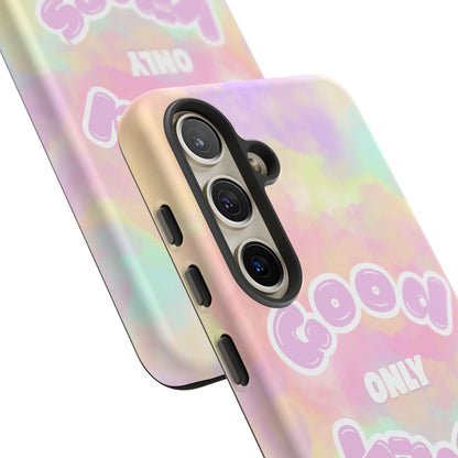 Good Vibes Only Case | Coque résistante double protection avec Design Aesthetic