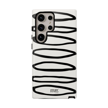 Loopy Case | Coque résistante double protection - Motif cercles abstraits