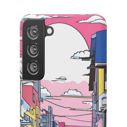 Pop Art Sunset | Coque snap légère et résistante inspiration Lichtenstein