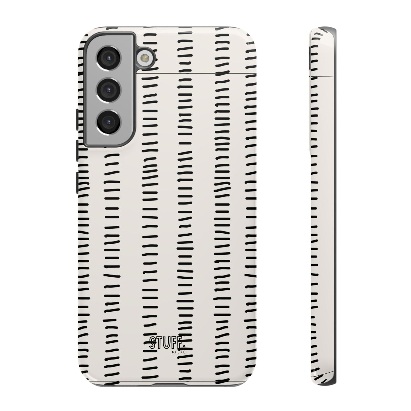 Striped Case | Coque résistante double protection antichoc - Design Minimaliste