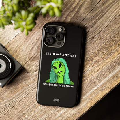 Meme Liking Alien Case | Coque résistante double protection pour les amateurs de Pop Culture