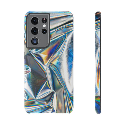 Metallic Case | Coque résistante double protection anti-choc - Effet Métallique