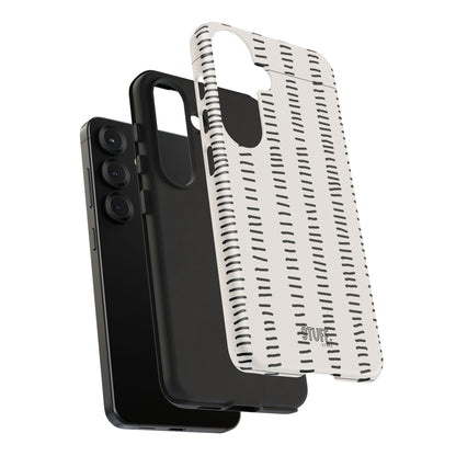 Striped Case | Coque résistante double protection antichoc - Design Minimaliste