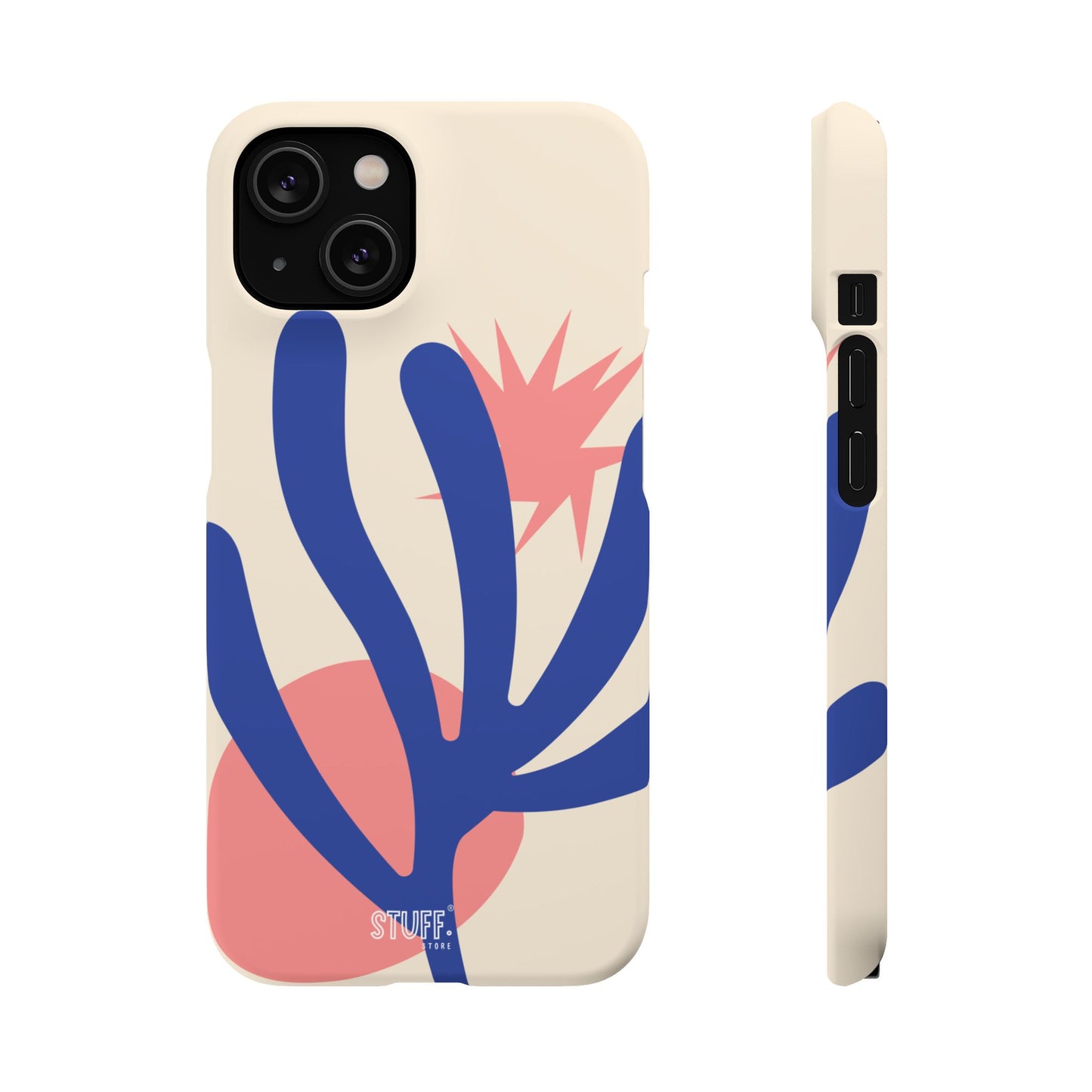 Botanica Case | Coque snap légère et résistante avec Design Floral inspiration Matisse