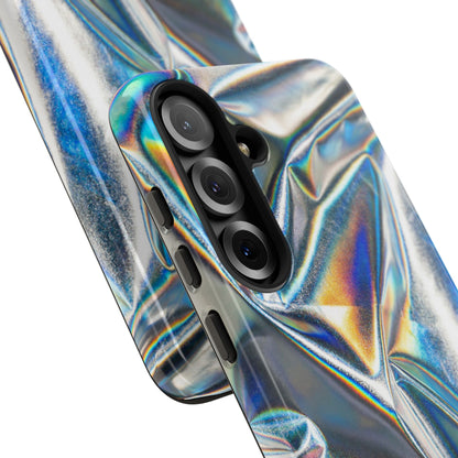 Metallic Case | Coque résistante double protection anti-choc - Effet Métallique