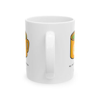 Positivitea Cup | Mug motivant en céramique pour pause thé et café – 330 ml