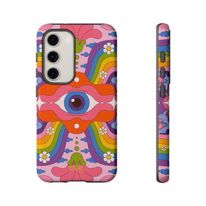 Psych Case | Coque résistante double protection avec Design Psychédélique coloré