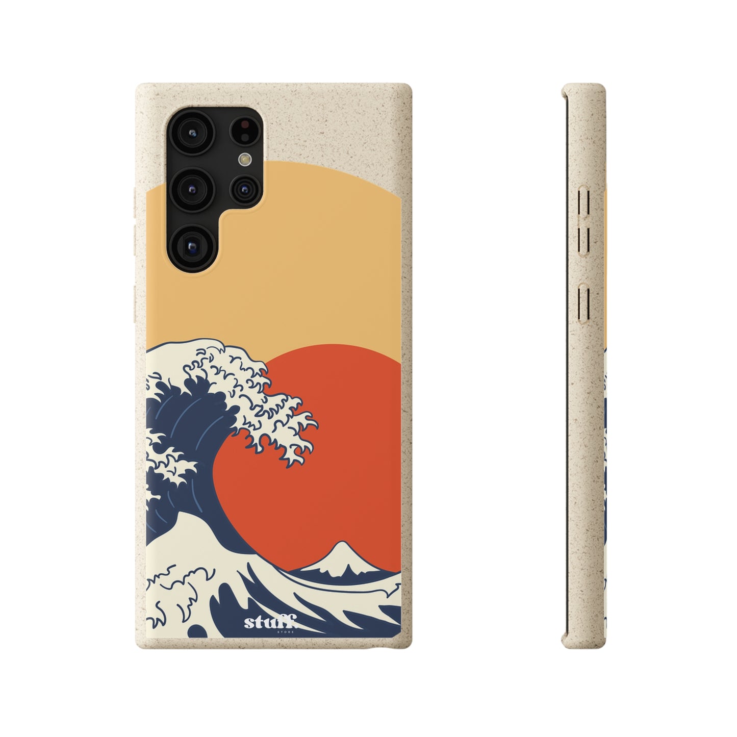 La Grande Vague | biodegradable shell in bamboo and bioplastic - inspired by Japanese art