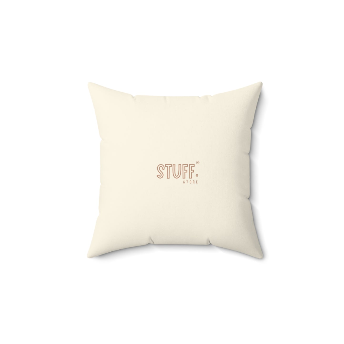 Coussin carré décoratif "Dream it" | Design rétro et phrase inspirante