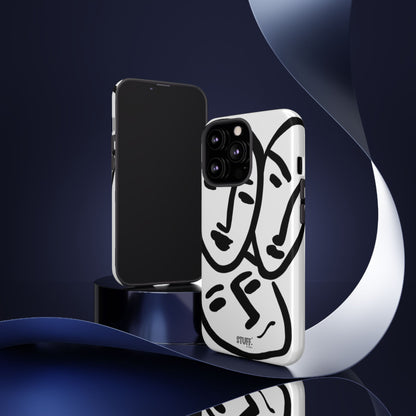 Les Trois Visages | Coque résistante double protection — inspiration Matisse