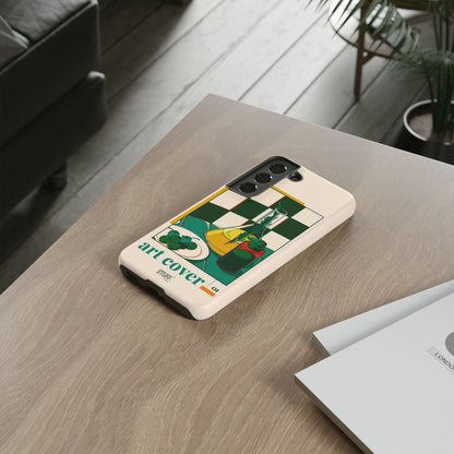 Olio d'Amore Case | Coque résistante double protection avec Design artistique Rétro