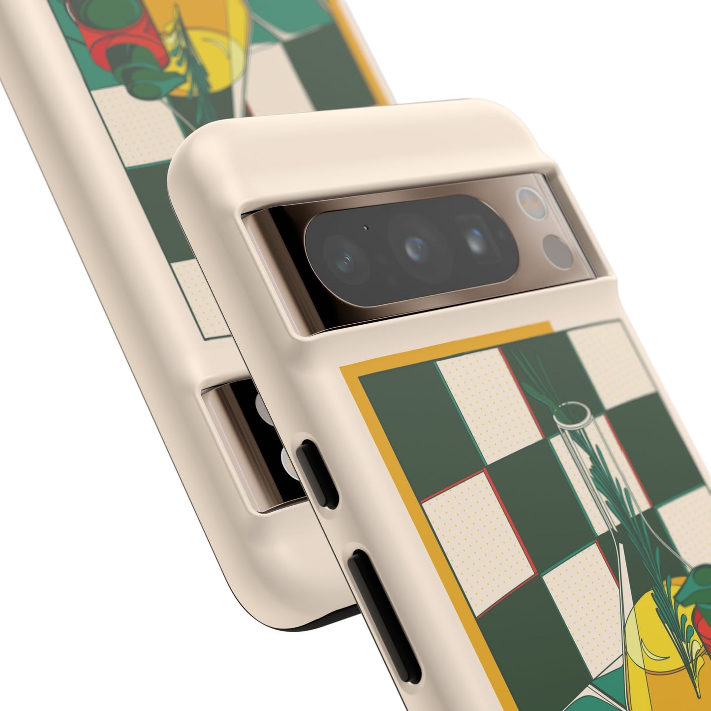 Olio d'Amore Case | Coque résistante double protection avec Design artistique Rétro