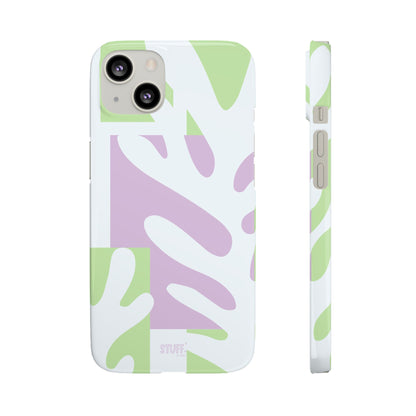 Natura Case | Coque snap légère et résistante avec Design Floral inspiration Matisse