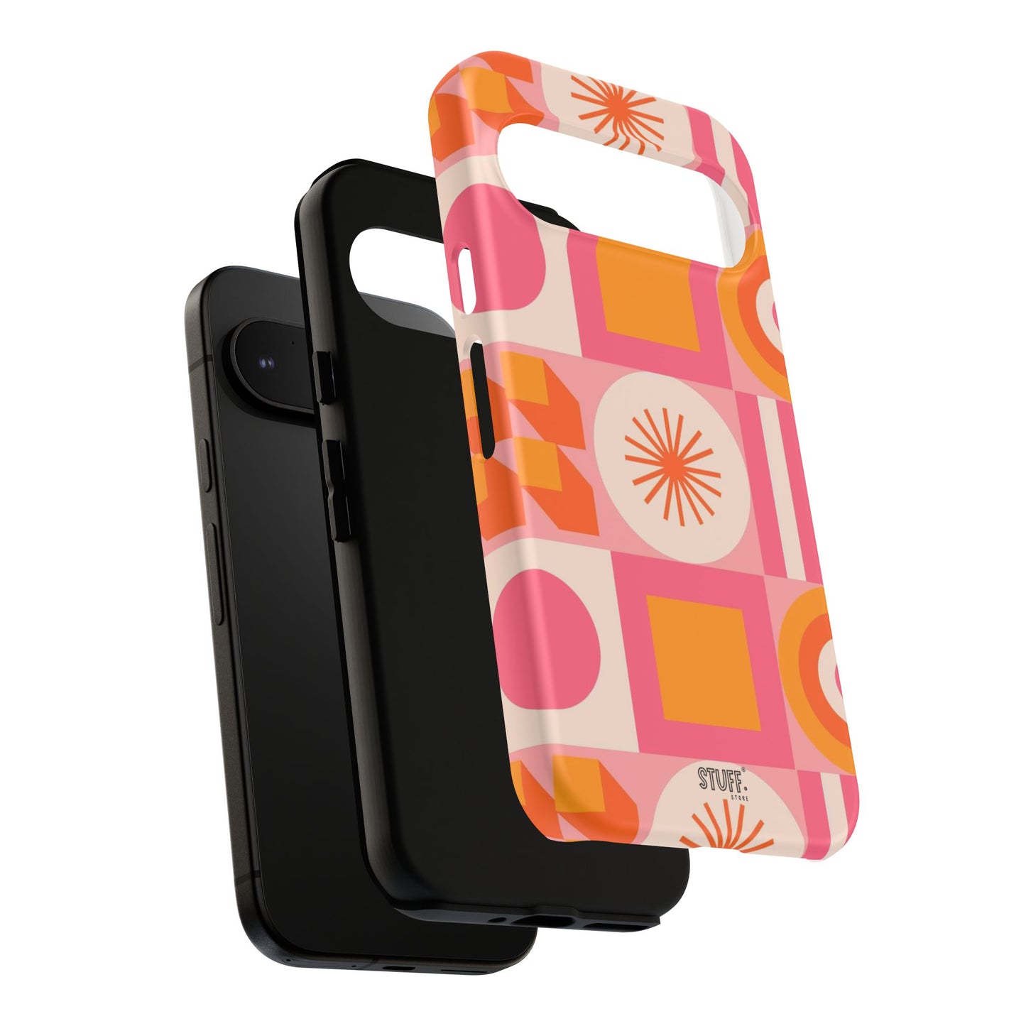 Stella Case | Coque résistante double protection avec Design coloré Rétro