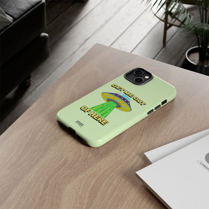 Get Me Out of Here | Coque résistante anti-choc — Vert Menthe