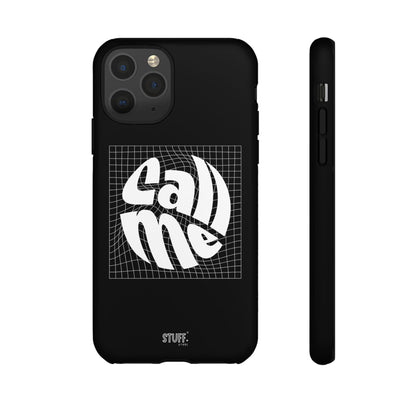 Call Me Case | Coque résistante double protection - Noir Effet Mat