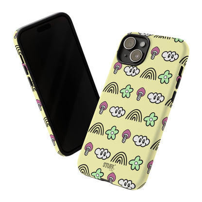 Pixie Case | Coque résistante double protection — Collection Pixie — Jaune