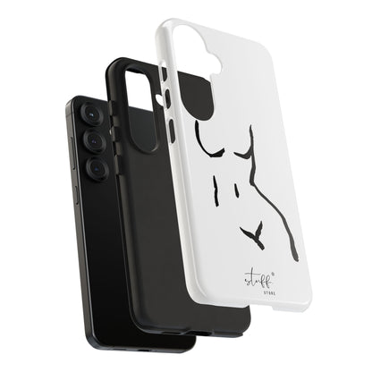 The Curve Case | Resistant double protection shell with Minimalist Design by Women