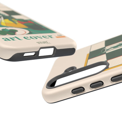 Olio d'Amore Case | Coque résistante double protection avec Design artistique Rétro