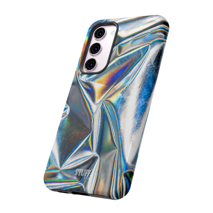 Metallic Case | Coque résistante double protection anti-choc - Effet Métallique