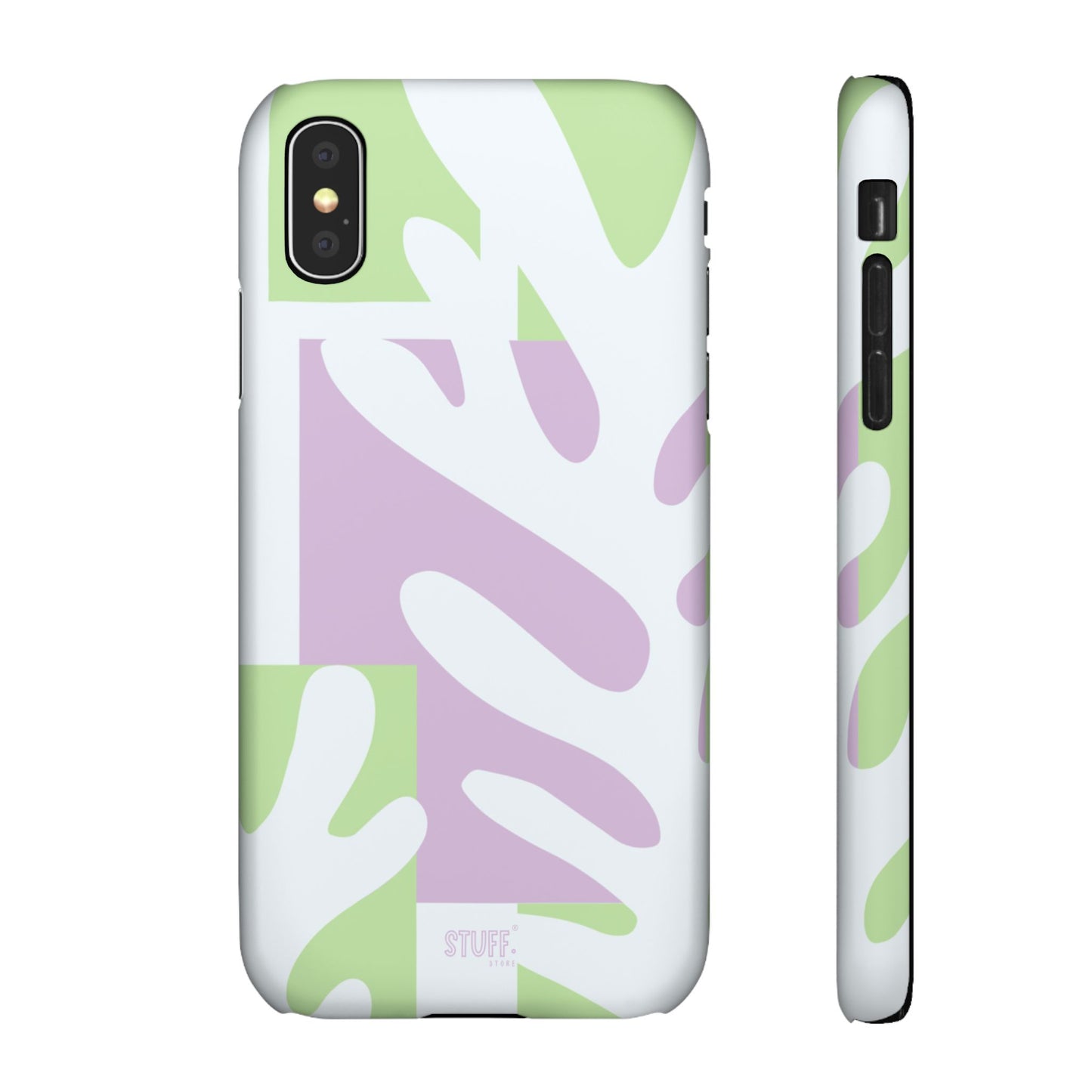 Natura Case | Coque snap légère et résistante avec Design Floral inspiration Matisse