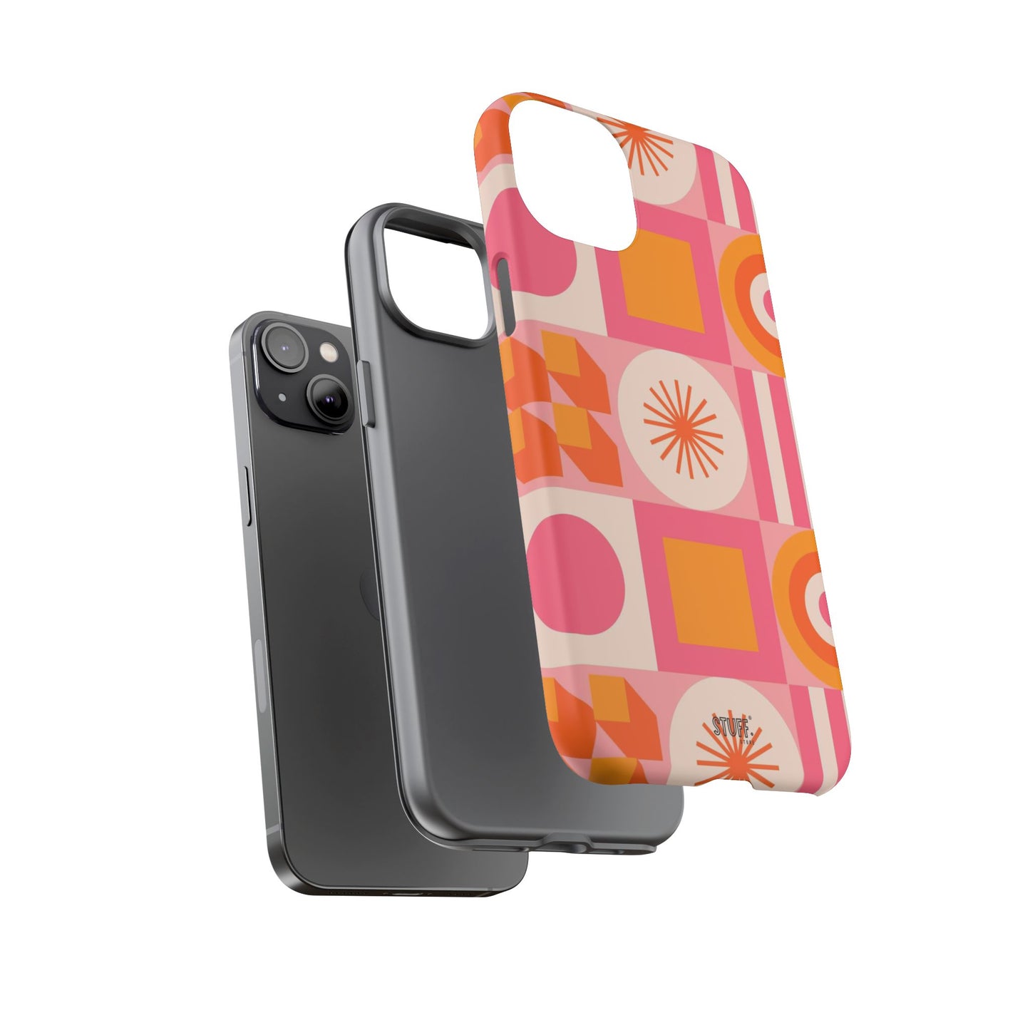 Stella Case | Coque résistante double protection avec Design coloré Rétro